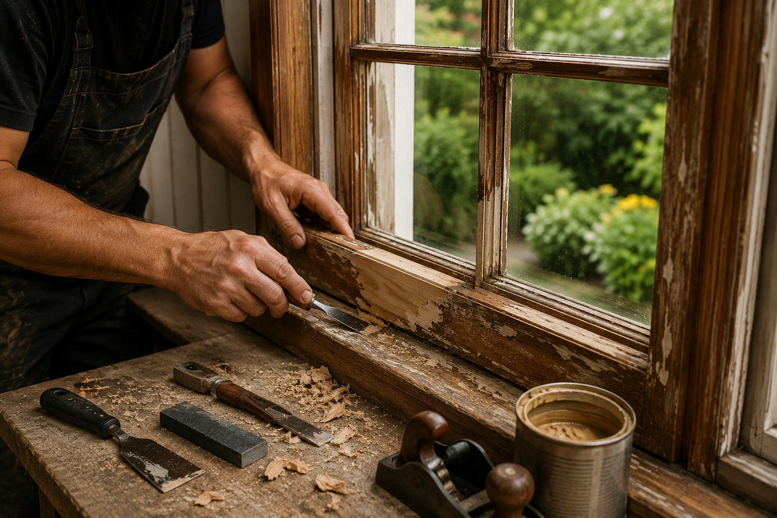 Wooden Window Repairs & Installation